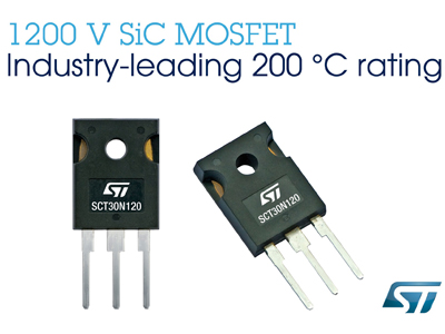 foto MOSFET de potencia SiC con elevado rango de temperatura operativa.